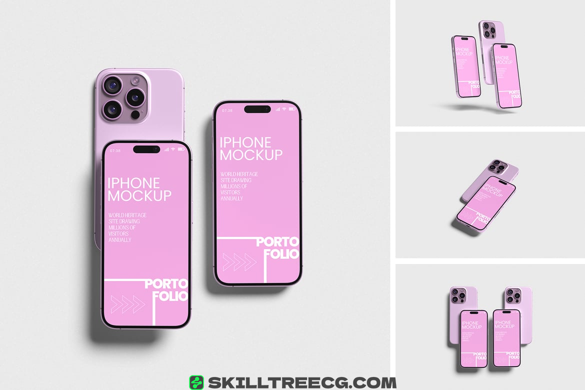 Iphone 16 Pro Mockup（498492）-技能树